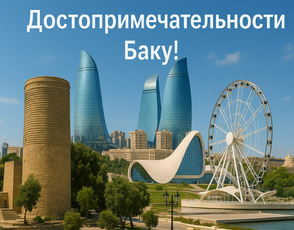 Главные-достопримечательности-Баку