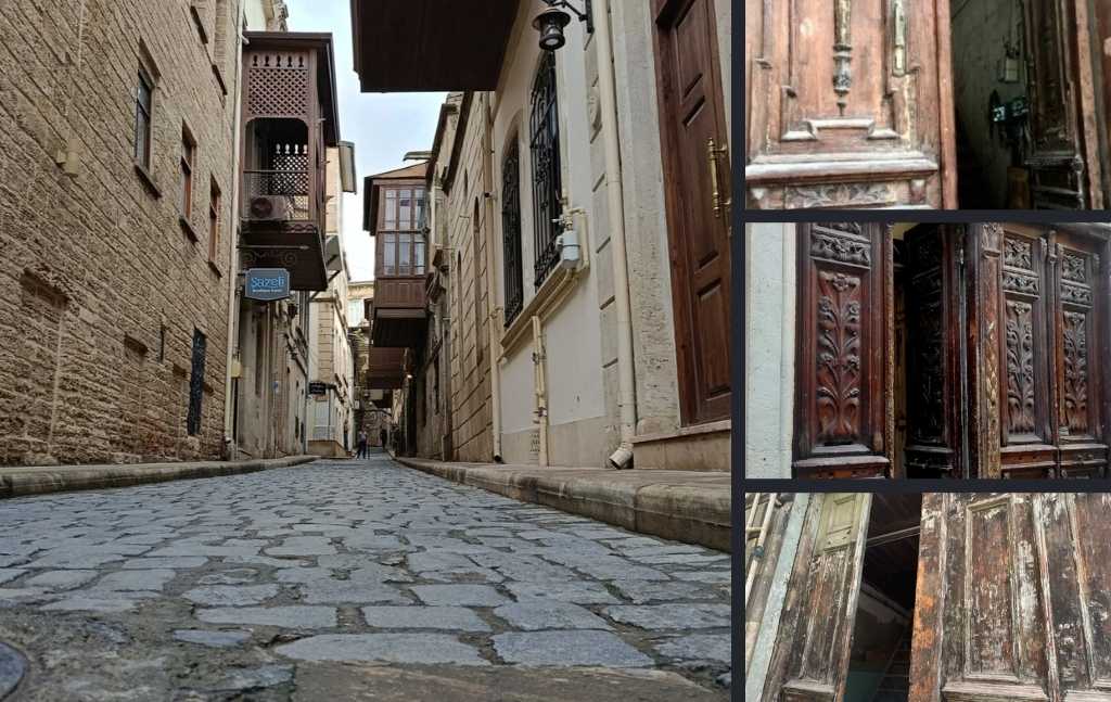 Одна-из-улиц-Старого-города-Баку