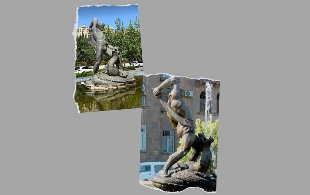 Памятник-Бахрам-Гур