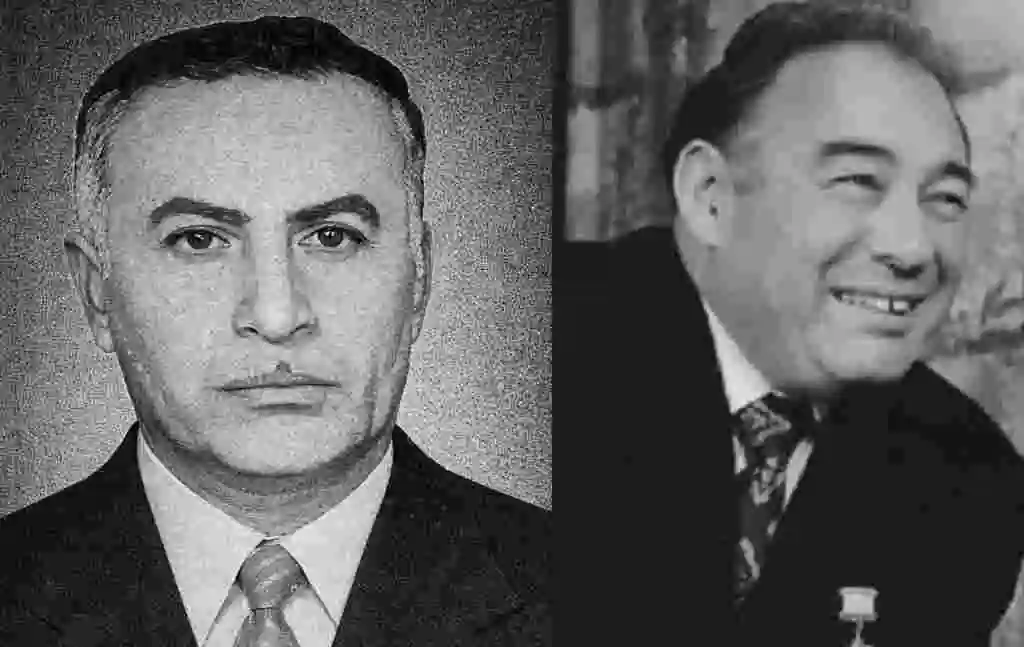 Коллаж: Моисей Давидович Шахнович и Бенсион Моисеевич Исаков